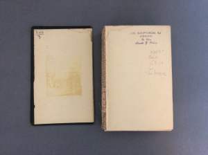 Image of Machiavelli Before Treatment Front Endpaper