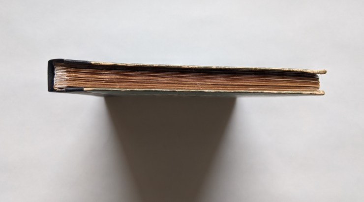 Holly Smith Book and Paper Conservation, Brighton, UK. A Book of Famous Poems - After Treatment