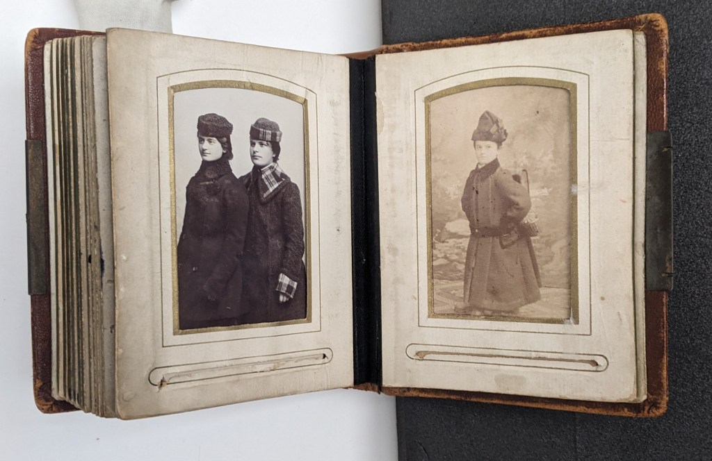 Holly Smith Book and Paper Conservation - Rambert Ballet Archive Carte de Visite - after treatment